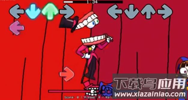 fnf神奇数字马戏团cover游戏截图3