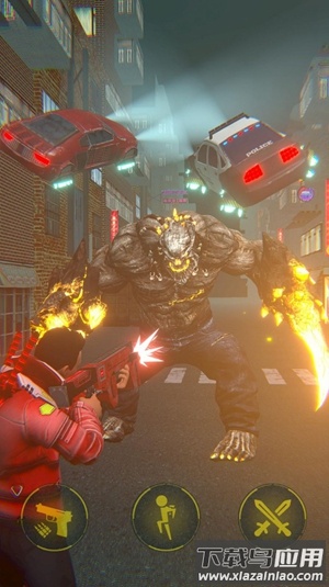 忍者跑酷格斗下载安装(Incredible Monster Fighting Man)截图1