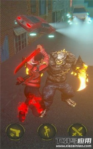 忍者跑酷格斗下载安装(Incredible Monster Fighting Man)截图2