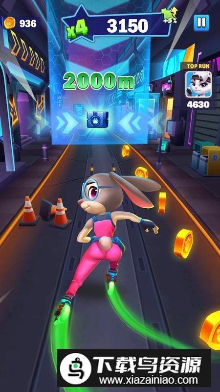 英雄跑者手游官方正版(Runner Heroes)截图2