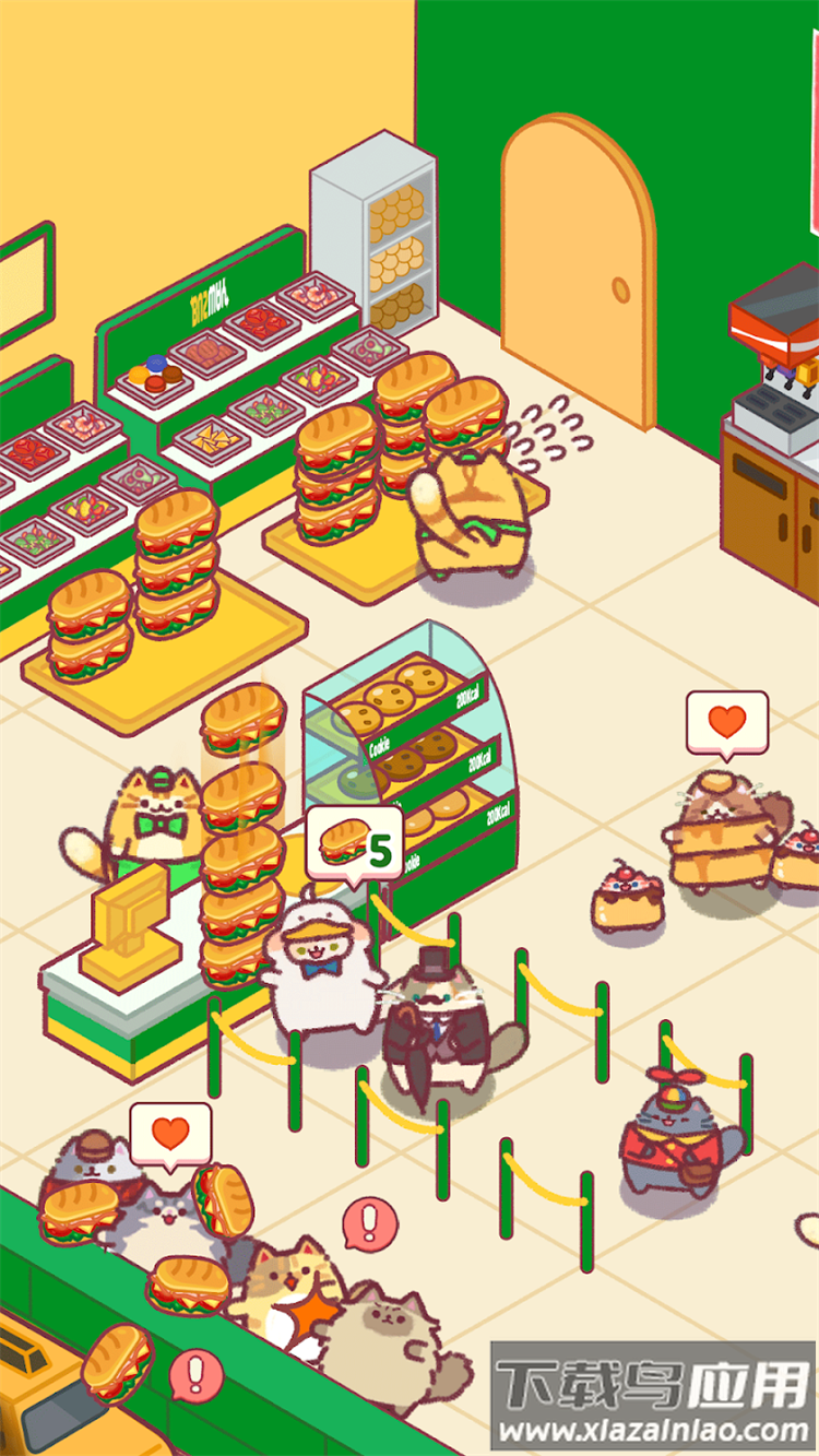 Cat Snack Bar : Cat Food Games(猫咪小吃店)截图1