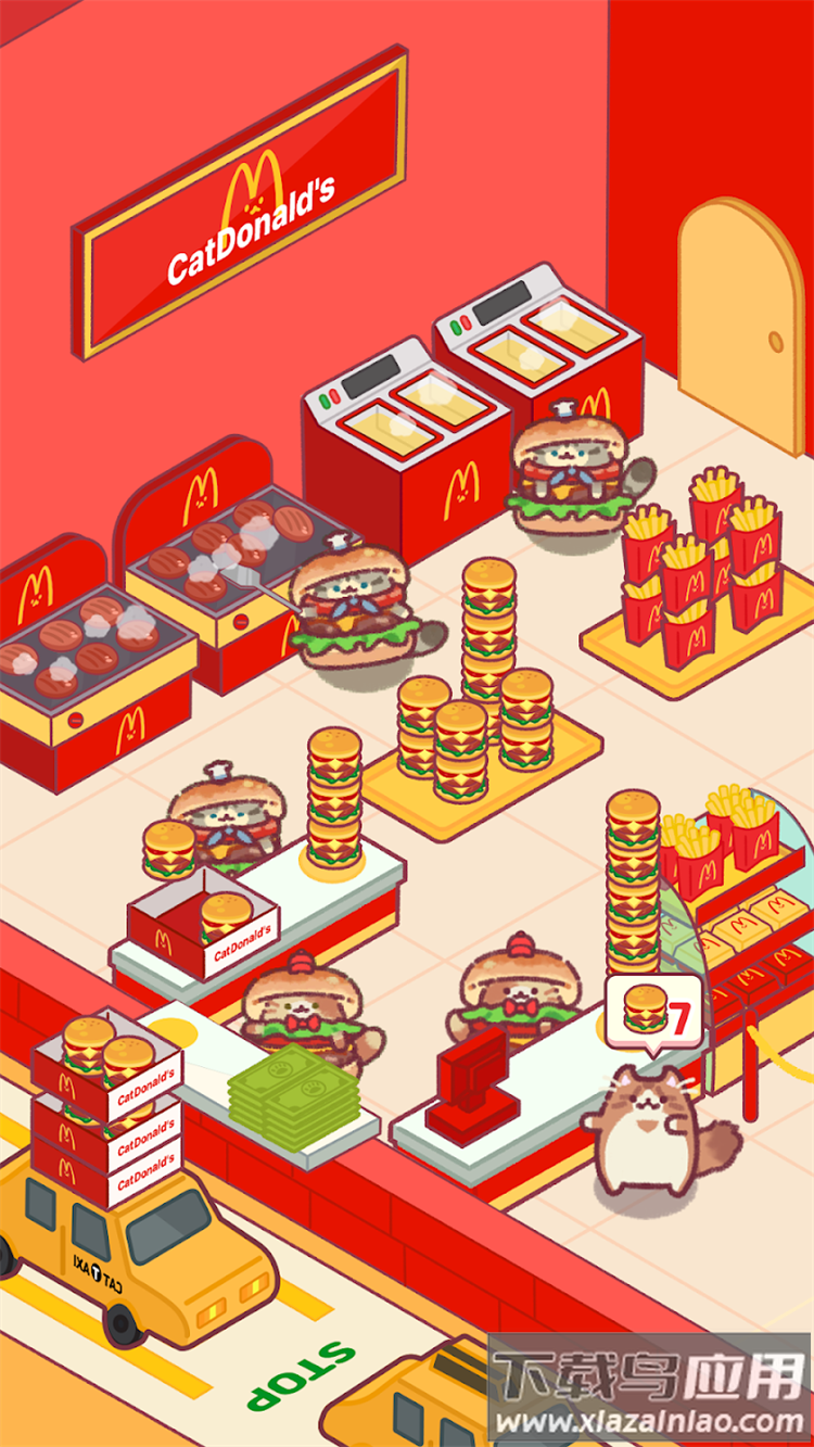 Cat Snack Bar : Cat Food Games(猫咪小吃店)截图4