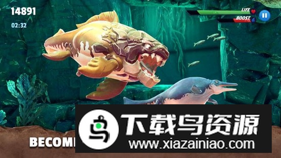 饥饿鲨史前世界版安装包(Hungry Shark Primal)截图1