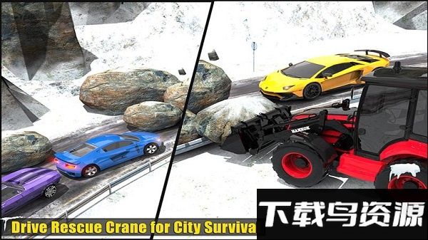 雪地挖掘机手游最新版截图1