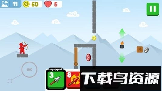 迷你人类弓箭手最新版截图3