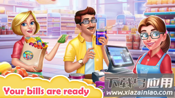 杂货店模拟器游戏(A Supermarket Match 3)最新版截图2