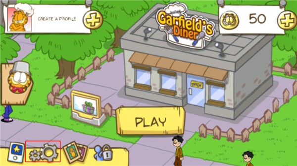 加菲猫餐厅游戏
