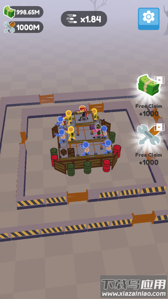 堡垒卫士游戏无限金币版(Defend City Merge Shoot Idle)截图5
