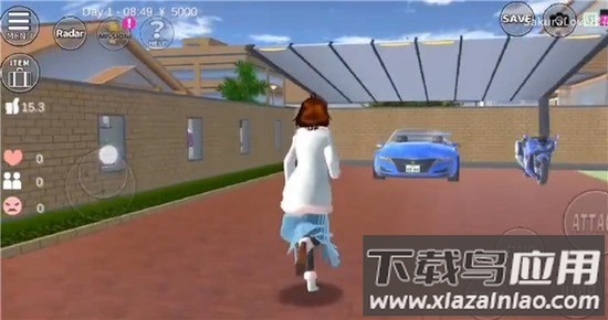 樱花校园模拟器旗袍版(SAKURA SchoolSimulator)最新版截图1