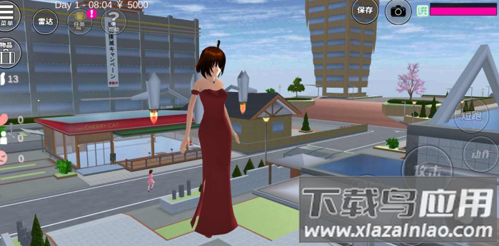 樱花校园模拟器旗袍版(SAKURA SchoolSimulator)最新版截图4