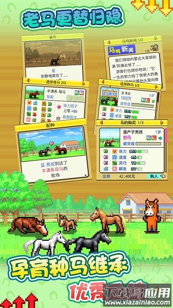 赛马牧场物语无限金币和马币修改版最新版截图2