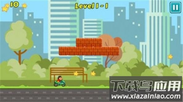 机车蜡笔小新游戏(Shin Bike)最新版截图3