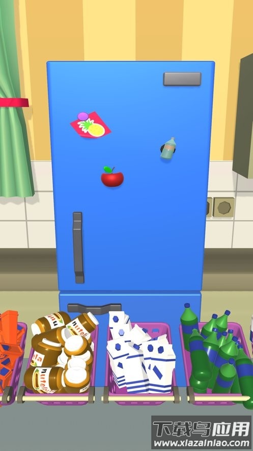 冰箱收纳师游戏下载(Fill The Fridge)截图2