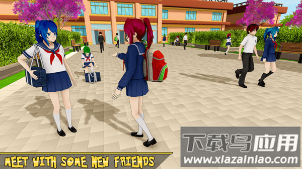 YUMI高中模拟器中文版下载(动漫模拟器：高中女生Yandere辛)最新版截图1