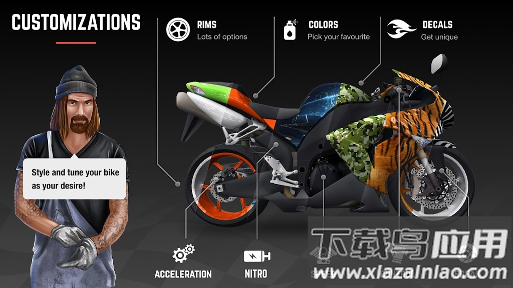 末路赛车手手游下载安装(Racing Fever Moto)最新版截图5