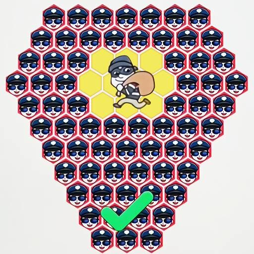 站住抓小偷游戏