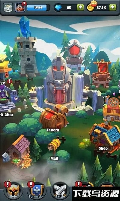 闲置骑士无畏英雄中文版最新版截图1