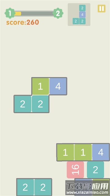 不稳定的2048游戏