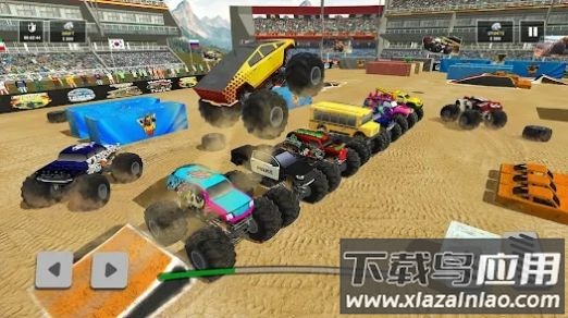美国大脚卡车表演赛下载安装(Monster Truck Jam)最新版截图3