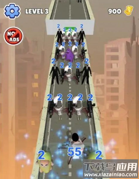 马桶人大师跑酷