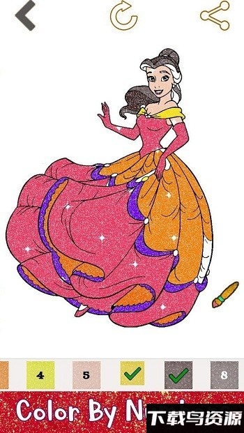闪光公主绘画本最新版最新版截图1