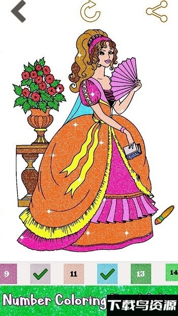 闪光公主绘画本最新版最新版截图2