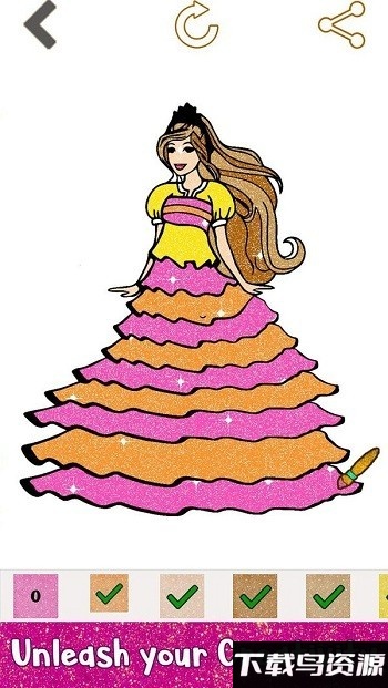 闪光公主绘画本最新版最新版截图3
