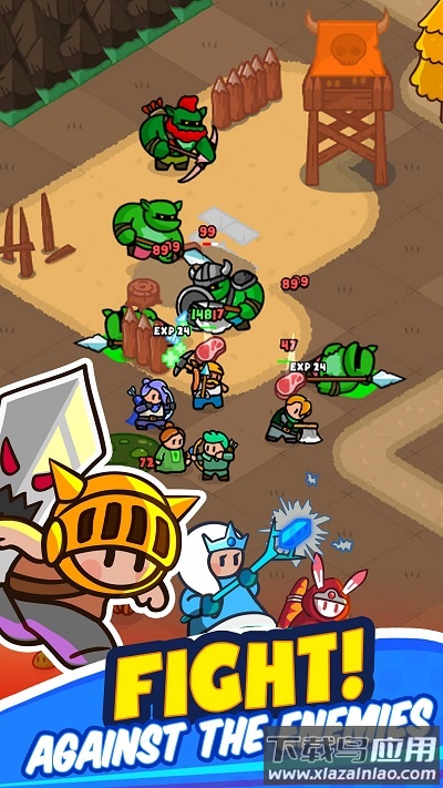 Rumble Heroes轰隆隆佣兵团下载安装最新版截图3