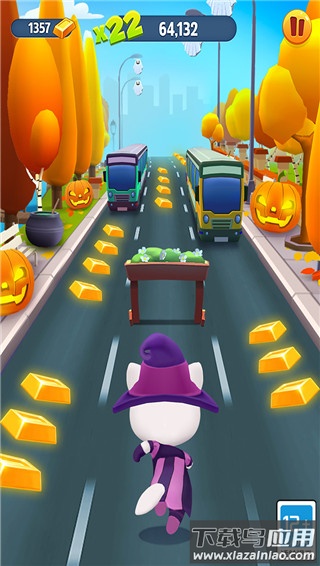 汤姆猫跑酷无限金币无限钻石版截图5