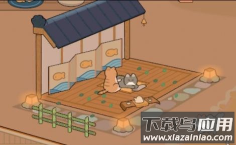 懒懒猫咪村庄游戏截图1