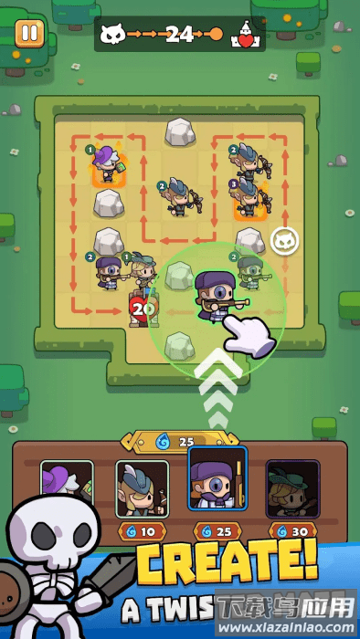 英雄塔防游戏(HeroesTD)最新版截图2