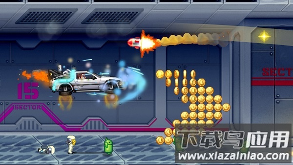 jetpack joyride游戏(疯狂喷气机)截图2