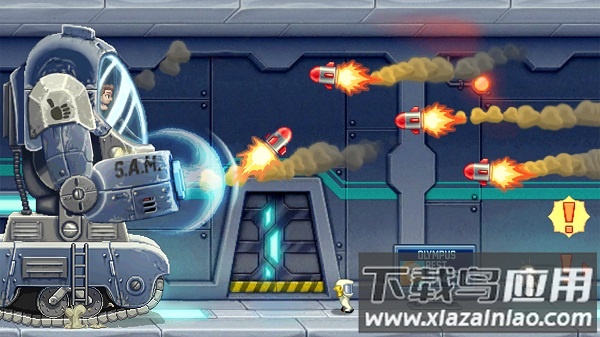 jetpack joyride游戏(疯狂喷气机)截图3