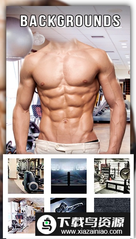 男士健美编辑器免费版(Men Abs Editor)