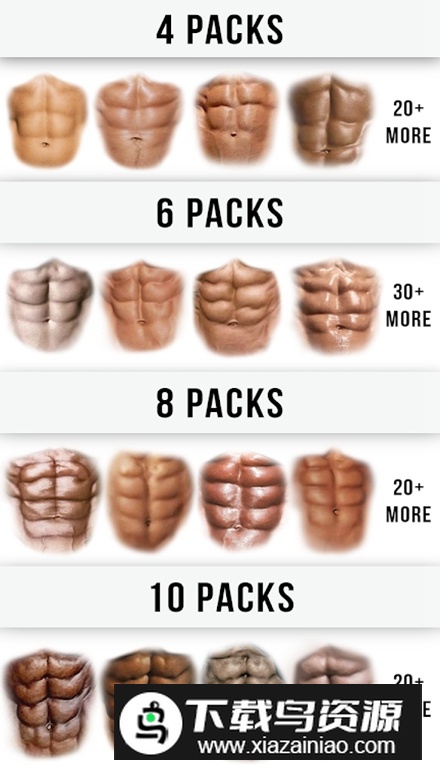 男士健美编辑器免费版(Men Abs Editor)最新版截图1