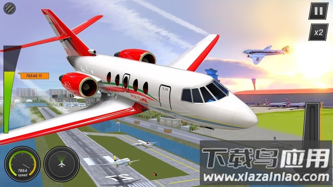 城市飞行员模拟器游戏下载安装最新版截图1