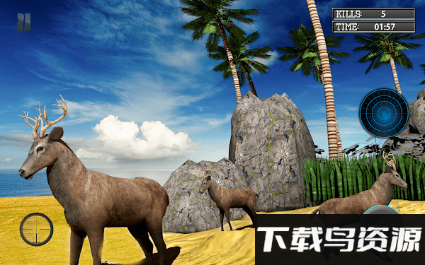 鹿狩猎2021野生动物狩猎中文版最新版截图4