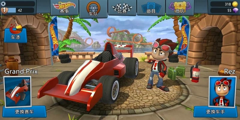沙滩赛车2最新版(BB Racing 2)截图2