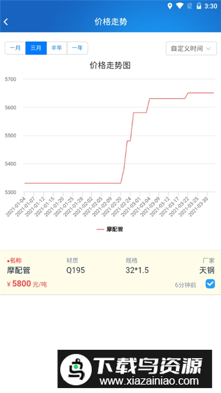 龙文钢材网手机app客户端最新版截图4
