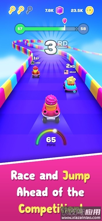 百胜争霸游戏(Cupcake Crew: Yum Run)最新版截图2