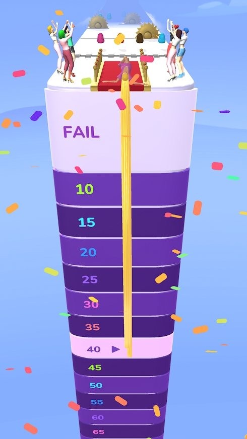 头发挑战赛小游戏截图