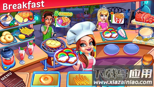 星级餐厅烹饪游戏(Cooking Express)最新版截图3