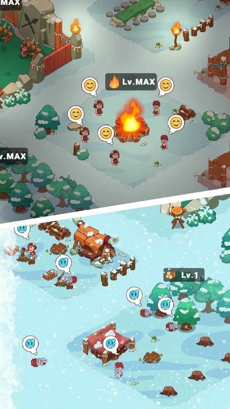 冰雪幸存者基地破解版内置菜单(Icy Village)截图2