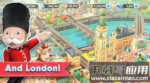 大富翁大亨游戏(MONOPOLY Tycoon)最新版截图1