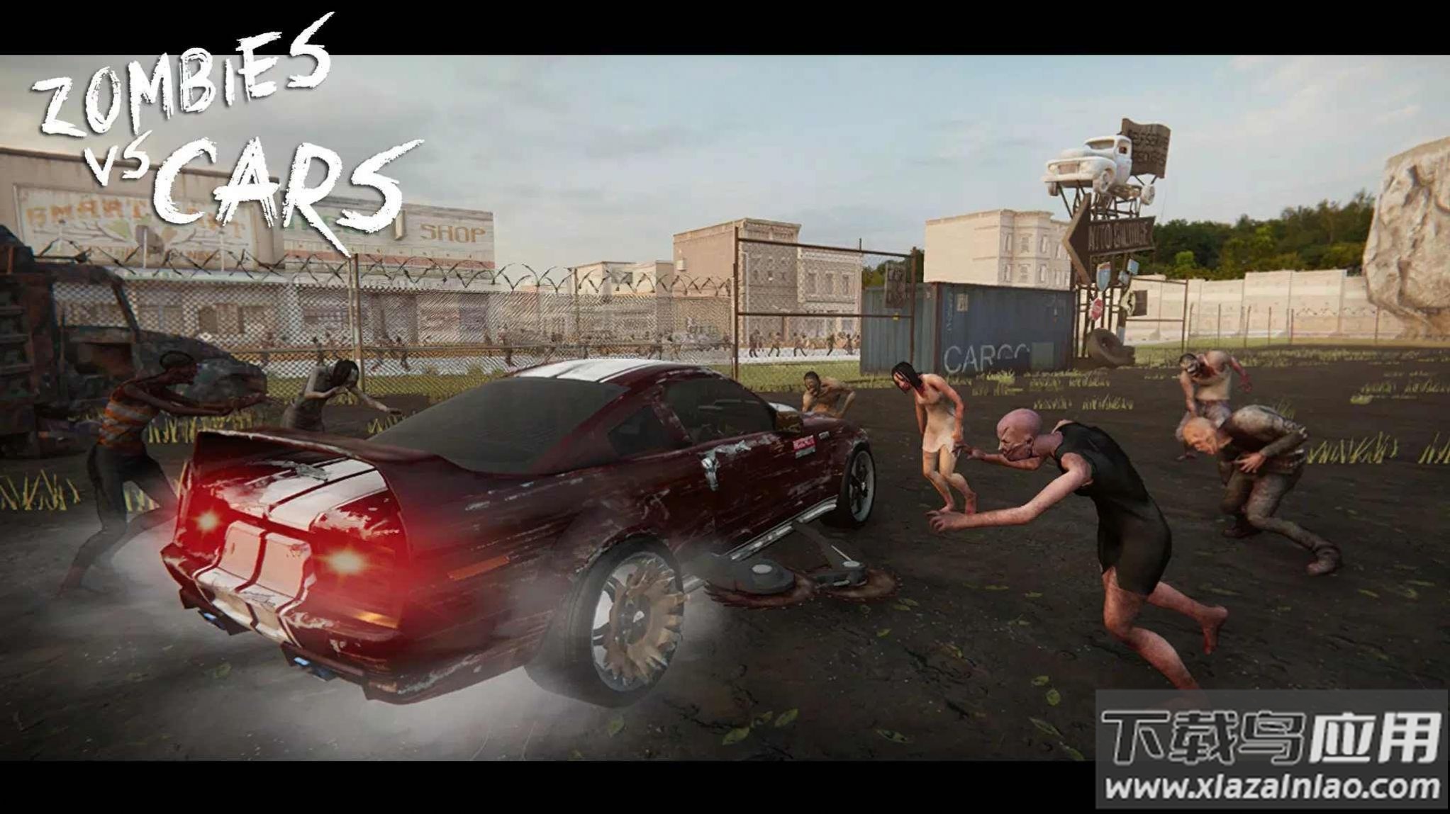僵尸大战肌肉车游戏(Zombies VS Cars)最新版截图2