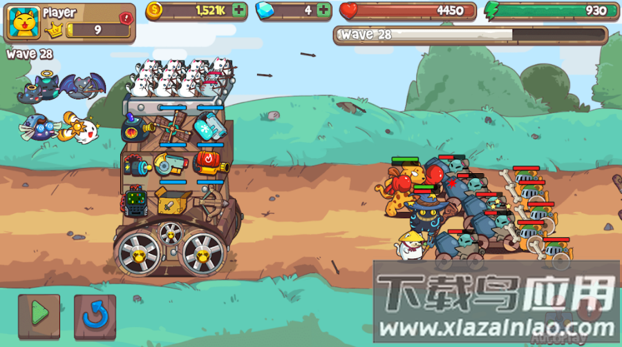 武装猫猫防御战最新版截图1