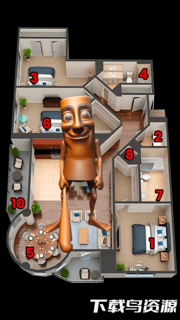 迅速选择躲藏的地方