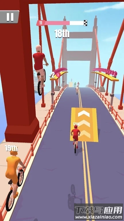 自行车冲刺跑Bike Rush游戏最新版截图4