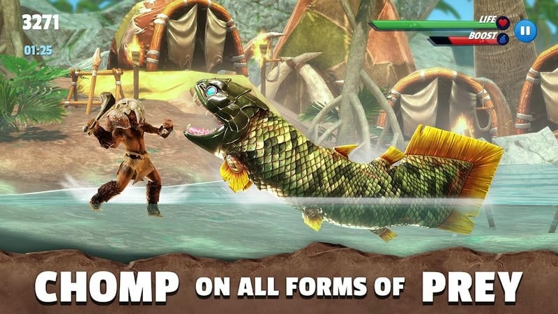 饥饿鲨史前世界无限金币无限钻石截图1