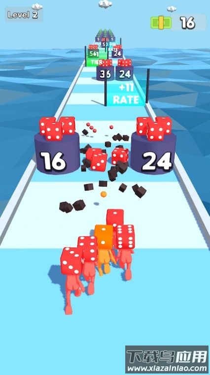 骰子冲刺游戏(Dice Rush)最新版截图3